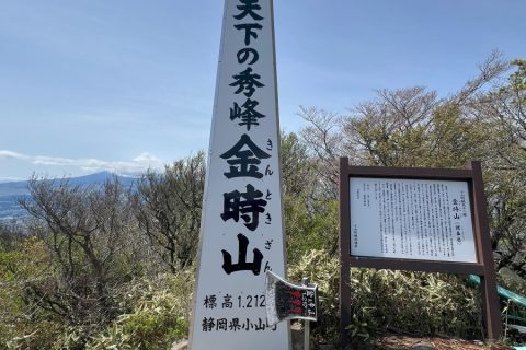 金時山山頂